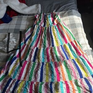 Colorful Striped Dress